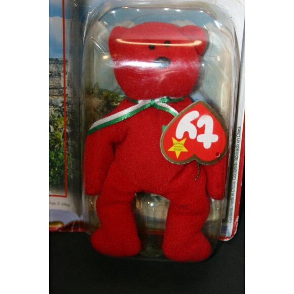 TY Beanie Baby 1999 International Bears II Osito Spangle McDonald's LOT (2) - Picture 2 of 12